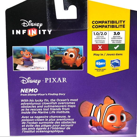 Disney Infinity Finding Dory Nemo Figure Edition 3.0. Figure - Picture 5 of 6